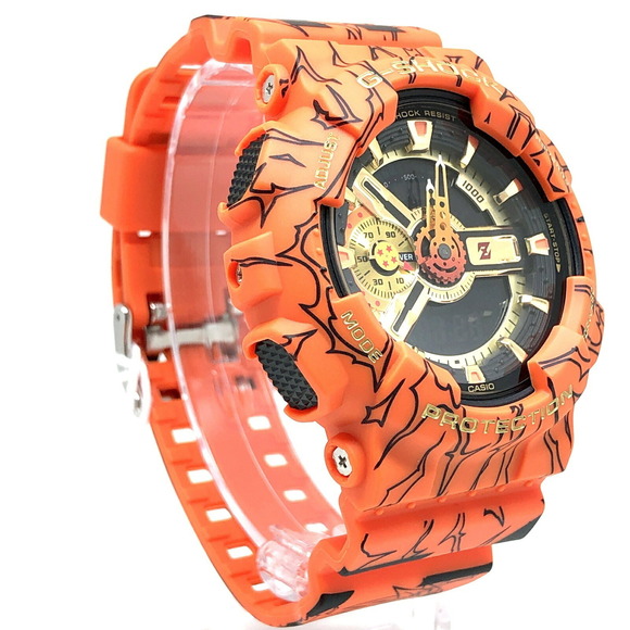 Casio G-SHOCK GA-110JDB-1A4 Dragon Ball Z Collaboration Model Watch with LED ...